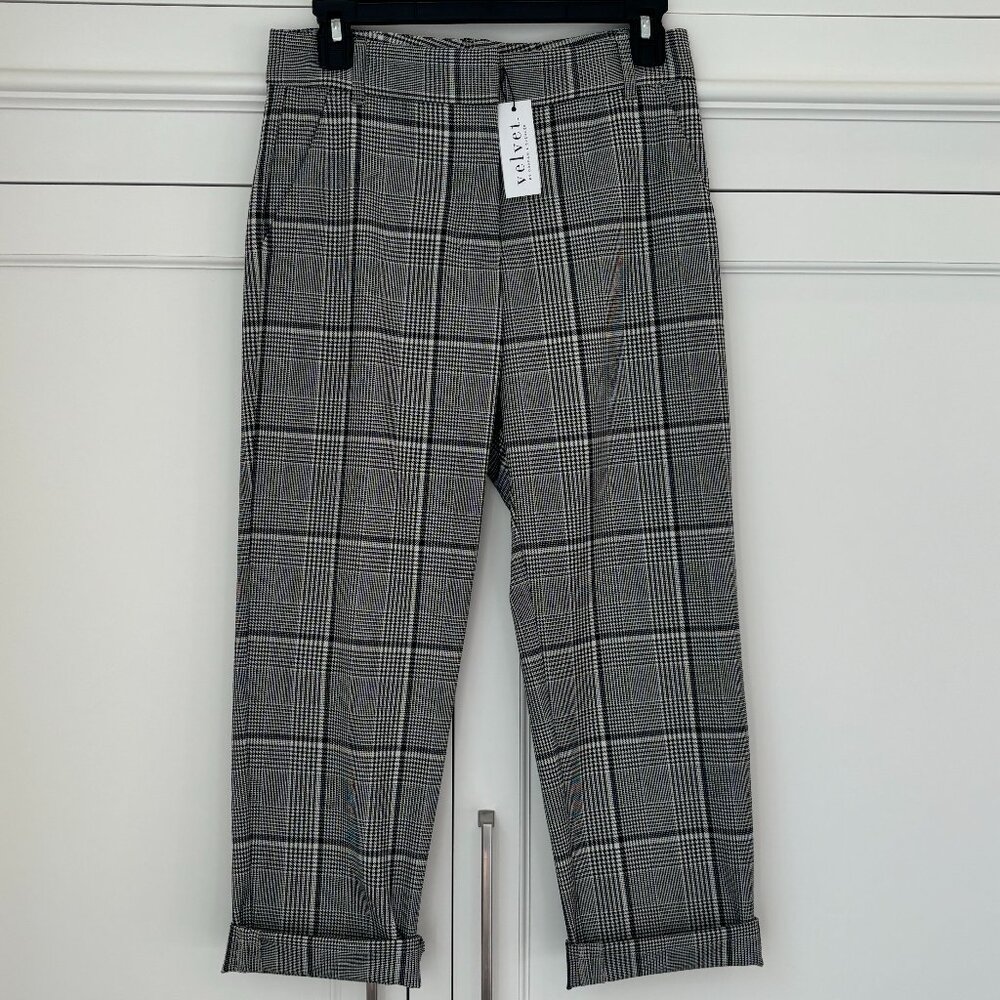 Abigail Plaid Straight Leg Pant